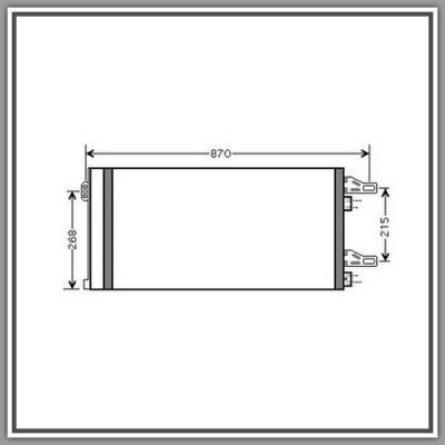 Condensatore Fiat Ducato-(Anno 2006-2014)