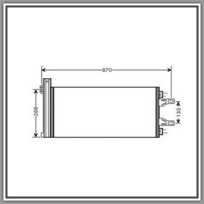 Condensatore Fiat Ducato-(Anno 2006-2014)