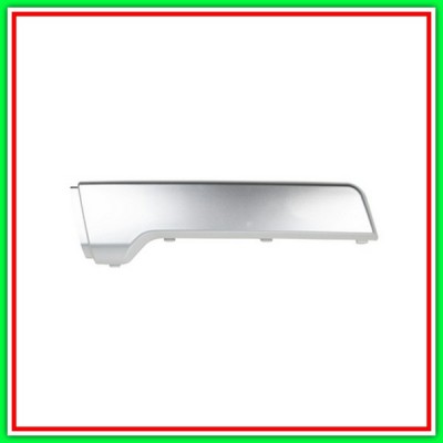Modanatura Destra Verniciata Argento-Paraurti Posteriore Mod Autobiography Land Rover Range Rover-Sport-L320-(Anno 2010-2013)