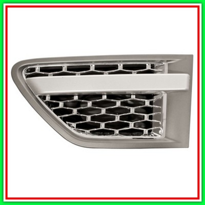 Griglia Grigio Scuro-Cromata Parafango Anteriore Sinistro - Mod Autobiography Sport