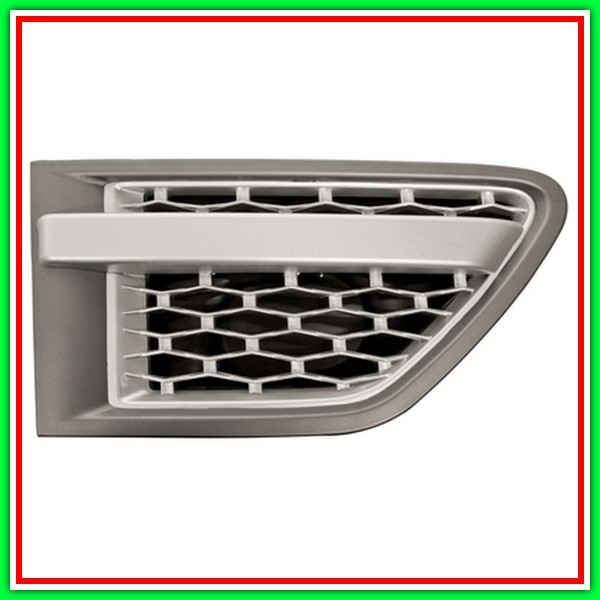 Griglia Argento-Grigio Scuro Parafango Anteriore Destro Mod Autobiography Land Rover Range Rover-Sport-L320-(Anno 2010-2013)