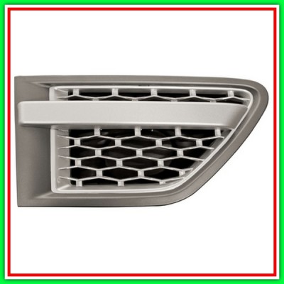 Griglia Argento-Grigio Scuro Parafango Anteriore Destro Mod Autobiography Land Rover Range Rover-Sport-L320-(Anno 2010-2013)