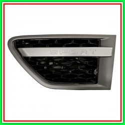 Grey Grey-Silver-Black Left Front Fender Grille - Supercharged Mod - Autobiography Sport