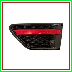 Left Front Fender Black-Red Grille - Mod Autobiography Design Exclusive