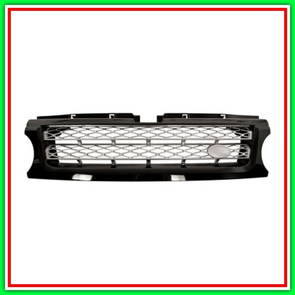 Silver-Black Painted Radiator Grille LAND ROVER Range ROVER-Sport-L320-(Year 2010-2013)