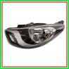 Proiettore Sinistro H4 Elettrico Con Motore-Nero Hyundai I10 (Pa)-(Anno 2010-2013)