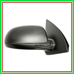Retrovisore Destro A Cavi-Nero-Convesso-Cromato Hyundai I10 (Pa)-(Anno 2010-2013)