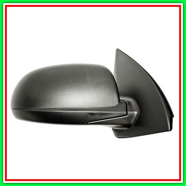Retrovisore Destro A Cavi-Nero-Convesso-Cromato Hyundai I10 (Pa)-(Anno 2010-2013)