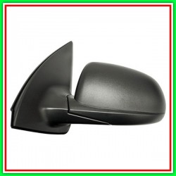 Retrovisore Sinistro Elettrico-Nero-Convesso-Cromato-8H3P Hyundai I10 (Pa)-(Anno 2010-2013)