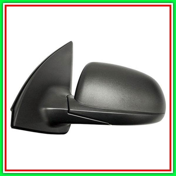 Retrovisore Sinistro Elettrico-Nero-Convesso-Cromato-8H3P Hyundai I10 (Pa)-(Anno 2010-2013)