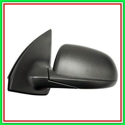 Retrovisore Sinistro Elettrico-Nero-Convesso-Cromato-8H3P Hyundai I10 (Pa)-(Anno 2010-2013)