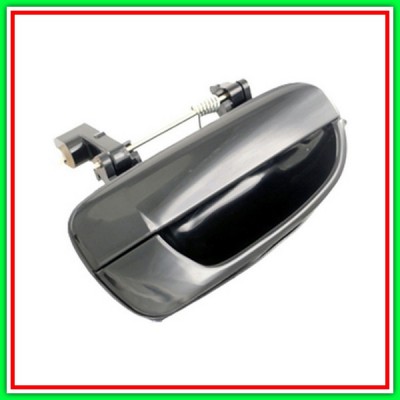 Maniglia Esterna Posteriore Destra Nero-Liscia Hyundai Accent-(Anno 2000-2001)