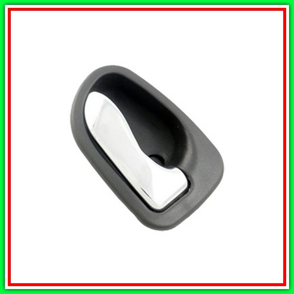 Right Front Inner Handle With Black Chrome Lever-Black HYUNDAI Accent-(Year 2000-2001)