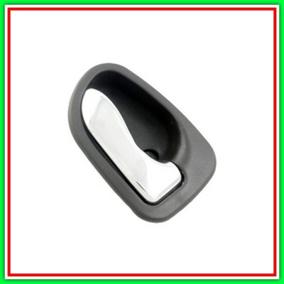 Right Front Inner Handle With Black Chrome Lever-Black HYUNDAI Accent-(Year 2000-2001)