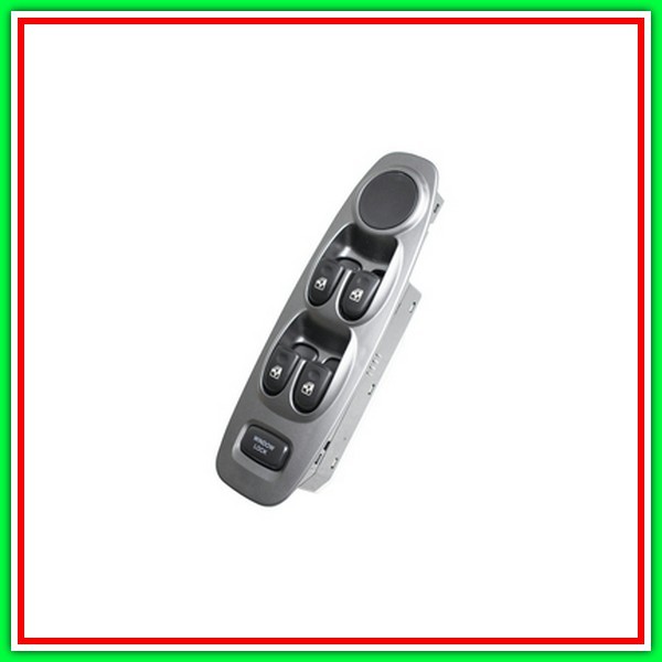 Grey Push-button-4 Switches-Windows Front Door Left-11 Pins HYUNDAI Accent-(Year 2000-2001)