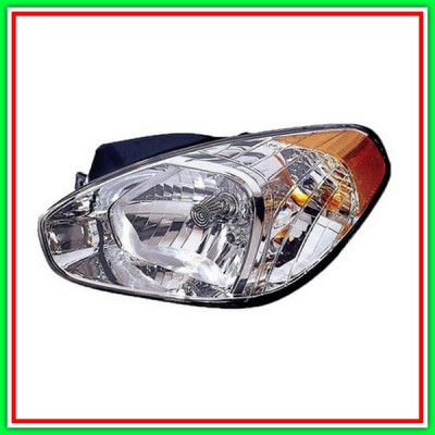 Left Projector Mod H4 Electric HYUNDAI Accent-(Year 2006-2010)