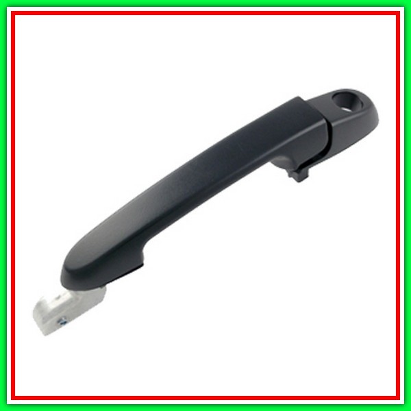Black Left Front Outer Handle-With Hole NOTTOLINO HYUNDAI Accent-(Year 2006-2010)