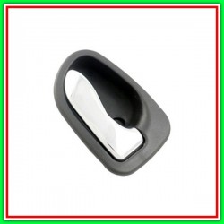 Front-Rear Right Inner Handle With Black Chrome Lever-Black HYUNDAI Atos-(Year 1998-2003)