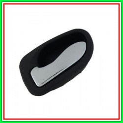 Front-Rear Left Inner Handle With Black Chrome Lever-Black HYUNDAI Atos-(Year 1998-2003)