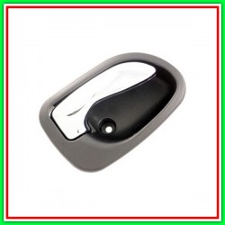 Right Rear Inner Handle With Black Chrome Lever-Black HYUNDAI Atos-(Year 1998-2003)