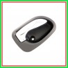 Right Rear Inner Handle With Black Chrome Lever-Black HYUNDAI Atos-(Year 1998-2003)