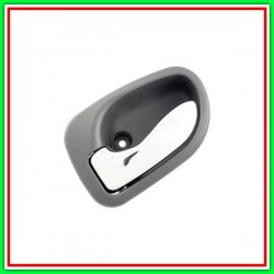 Left Rear Inner Handle With Chrome Lever-Grey HYUNDAI Atos-(Year 1998-2003)