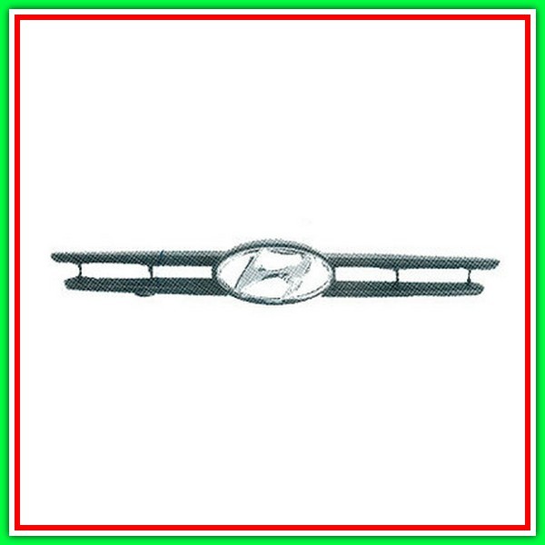Radiator Grille With Large Logo HYUNDAI Atos-(Year 1998-2003)