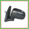 Left Rearview Mirror A Cable-Black-Convex-Chrome-Short Base HYUNDAI Atos Prime-(Year 1998-2003)