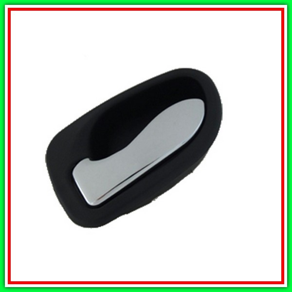 Front-Rear Left Inner Handle With Black Chrome Lever-Black HYUNDAI Atos Prime-(Year 1998-2003)