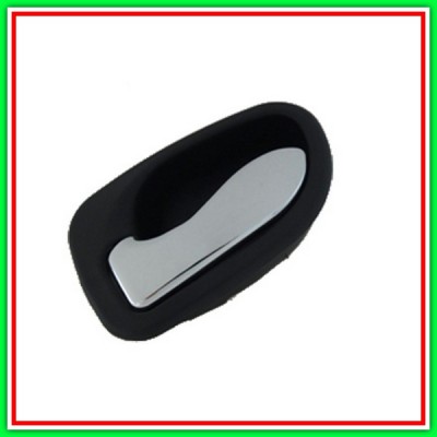 Front-Rear Left Inner Handle With Black Chrome Lever-Black HYUNDAI Atos Prime-(Year 1998-2003)