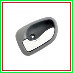 Front-Rear Left Inner Handle With Chrome Lever-Grey Mostrina HYUNDAI Atos Prime-(Year 1998-2003)