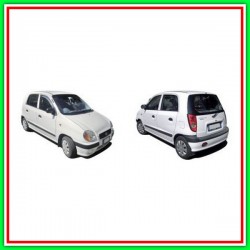 Right Rear Inner Handle With Black Chrome Lever-Black HYUNDAI Atos Prime-(Year 1998-2003)
