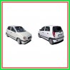 Right Rear Inner Handle With Black Chrome Lever-Black HYUNDAI Atos Prime-(Year 1998-2003)