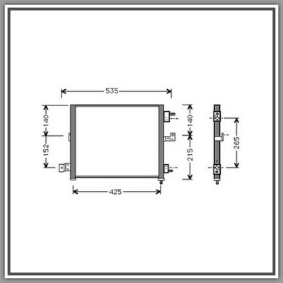 Condensatore Hyundai Atos Prime-(Anno 1998-2003)