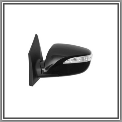 Retrovisore Sinistro Elettrico-Nero-Termico-Con Fanale-Chiudibile-Convesso-Cromato Hyundai Ix35-(Anno 2013-2015)