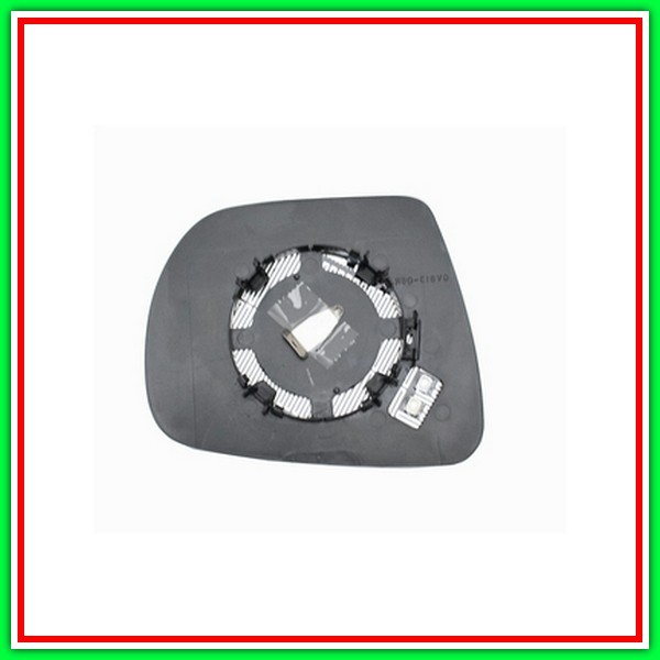 Piastra Specchio Sinistra Convessa-Termica Cromata Hyundai Ix35-(Anno 2013-2015)