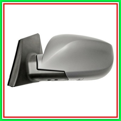 Retrovisore Sinistro Elettrico Con Primer-Cromato-Convesso-8H3P Hyundai Ix35-(Anno 2013-2015)