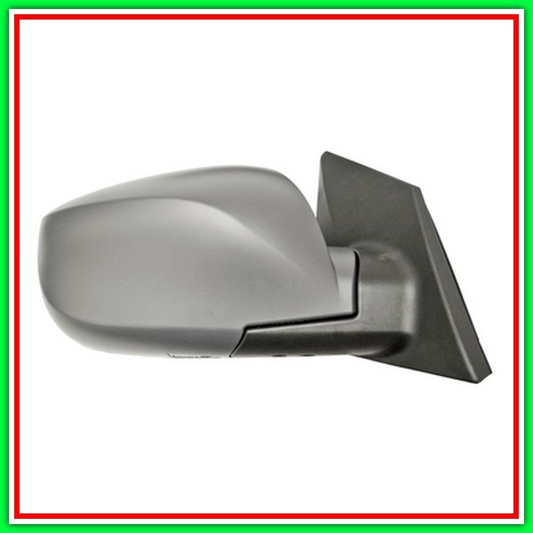 Retrovisore Destro Elettrico-Termico Con Primer-Convesso-Cromato-8H5P Hyundai Ix35-(Anno 2013-2015)