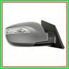 Retrovisore Destro Elettrico-Termico-Con Primer-Con Fanale-Convesso-Cromato-8H6P Hyundai Ix35-(Anno 2013-2015)