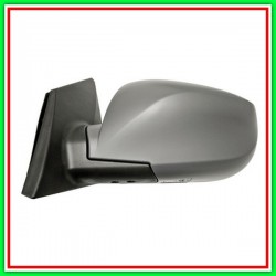 Retrovisore Sinistro Elettrico-Termico Con Primer-Chiudibile-Convesso-Cromato-8H7P Hyundai Ix35-(Anno 2013-2015)