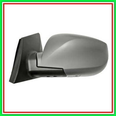 Retrovisore Sinistro Elettrico-Termico Con Primer-Chiudibile-Convesso-Cromato-8H7P Hyundai Ix35-(Anno 2013-2015)