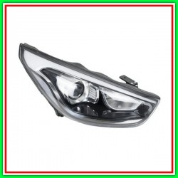 Proiettore Destro Hir2-Py21W Elettrico Senza Motore-Nero-Led Hyundai-Ix35-Mod. 07/13-03/15