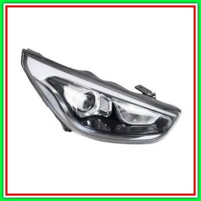 Proiettore Destro Hir2-Py21W Elettrico Senza Motore-Nero-Led Hyundai-Ix35-Mod. 07/13-03/15