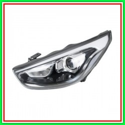 Proiettore Sinistro Hir2-Py21W Elettrico Senza Motore-Nero-Led Hyundai-Ix35-Mod. 07/13-03/15