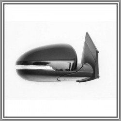 Retrovisore Destro Elettrico-Nero-Termico-Con Fanale-Convesso-Cromato Hyundai Tucson-(Anno 2015-2018)