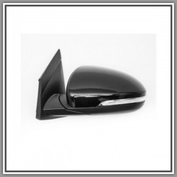 Retrovisore Sinistro Elettrico-Nero-Termico-Con Fanale-Chiudibile-Convesso-Cromato Hyundai Tucson-(Anno 2015-2018)