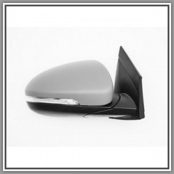 Retrovisore Destro Elettrico-Termico-Con Primer-Con Fanale-Chiudibile-Convesso-Cromato Hyundai Tucson-(Anno 2015-2018)
