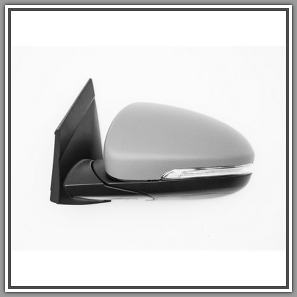 Retrovisore Sinistro Elettrico-Termico Con Primer-Con Fanale-Chiudibile-Convesso-Cromato Hyundai Tucson-(Anno 2015-2018)