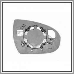 Left Mirror Plate Convex-Thermal Chrome HYUNDAI Tucson-(Year 2015-2018)