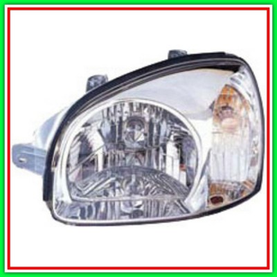 Proiettore Destro Mod H4 Elettrico Hyundai Santa Fe (Sm)-(Anno 2000-2003)
